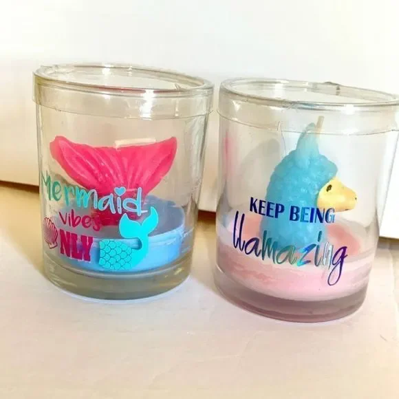 3/$15 Assorted Cute animal and plant candles new - Picture 3 of 7